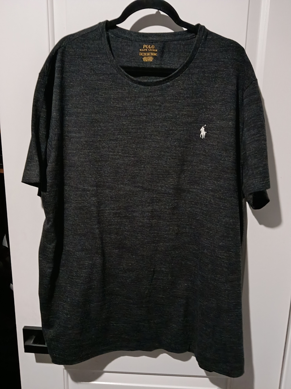 Polo by Ralph Lauren Charcoal Heather Short Sleeve Crew Tee